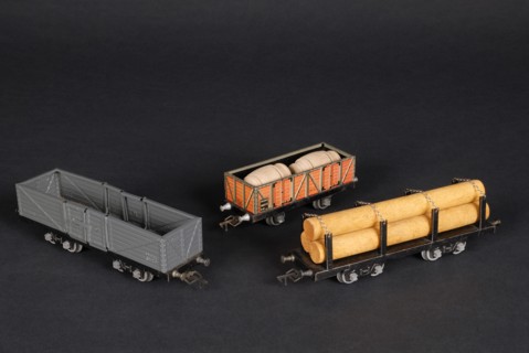 Jouets : 3 wagons JEP