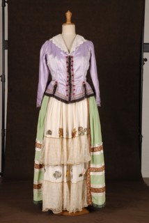 Costume de théâtre : robe style Louis XIV