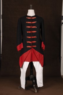 Costume de théâtre : costume militaire style Louis XV