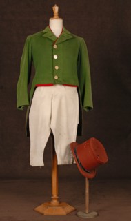 Costume de théâtre : costume d'homme de chasse 1830
