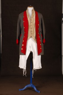Costume de théâtre : costume de valet de chambre