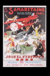 Affiche de Noël de La Samaritaine, 1931