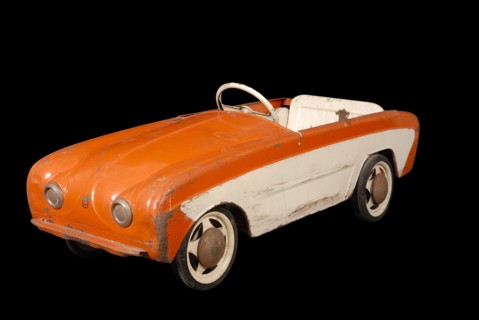 Jouet : voiture Renault Dauphine à pédales