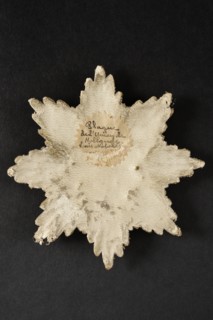 Plaque d’habit de dignitaire du Royaume de Hollande (verso)