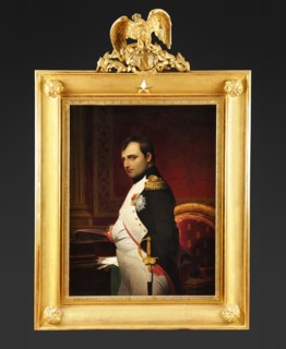 L'Empereur Napoléon 1er dans son cabinet de travail en 1807