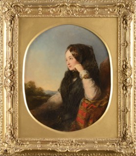 Soloman, Portrait de la Comtesse de Teba, future impératrice Eugénie