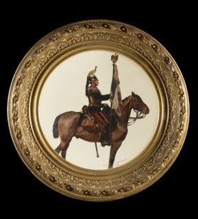 Detaillle, Cuirassier porte-étendard