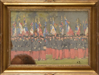 Detaille, L'infanterie et ses drapeaux