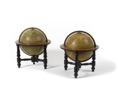 Globes terrestre et céleste