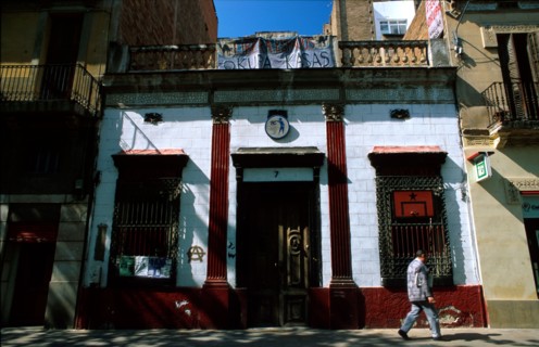 Anarchist House in Barcelona