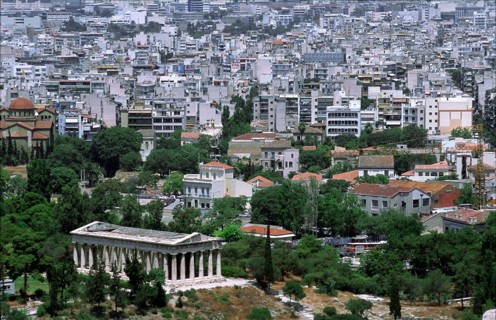 Athènes et l'Agora