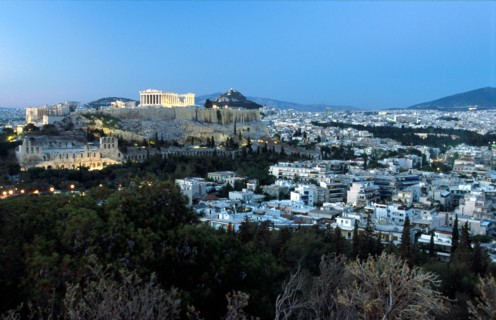 L'ACROPOLE  ET LE PANTHENON