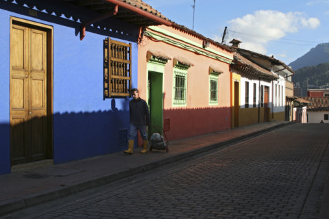 COLOMBIE-BOGOTA-VILLE COLONIALE
