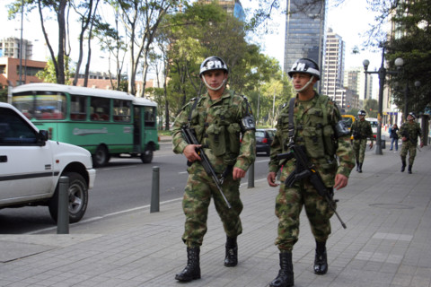 COLOMBIE-ARMEE-BOGOTA
