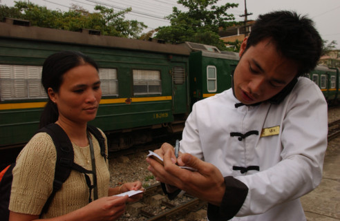 Vietnam Lao Cai Train Station