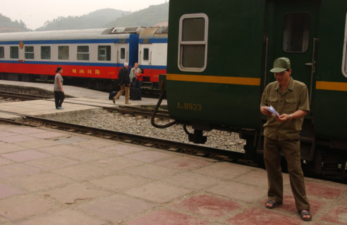 Vietnam Lao Cai Train Station