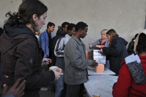 Illegal migrants Calais