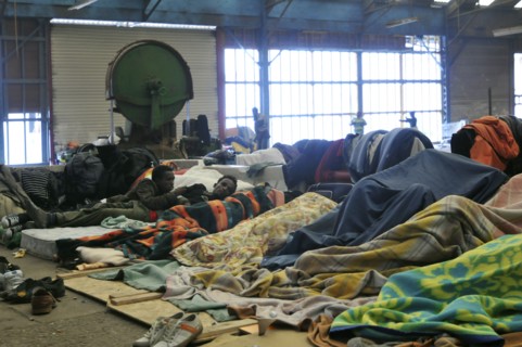 Illegal migrants Calais