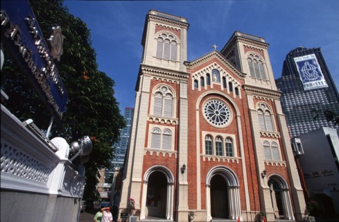 BANGKOK-THAILANDE-CATHEDRALE