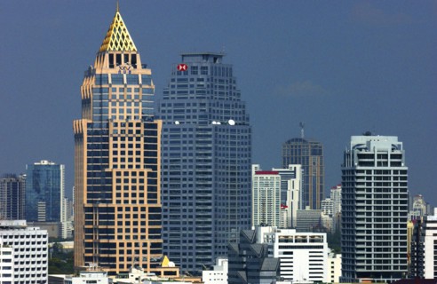 BANGKOK-THAILANDE-QUARTIER D'AFFAIRES