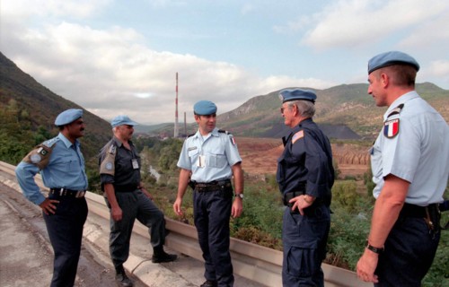 KOSOVO MITROVICA POLICE EUROPE