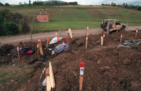 Kosovo Mitrovica Mass Grave