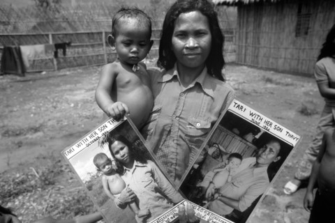 CAMBODGE REFUGIES 1985