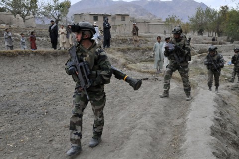 Afghanistan-Forces francaises-Otan