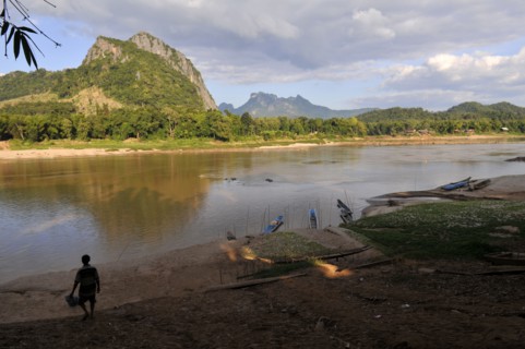 Fleuve Mekong-Laos