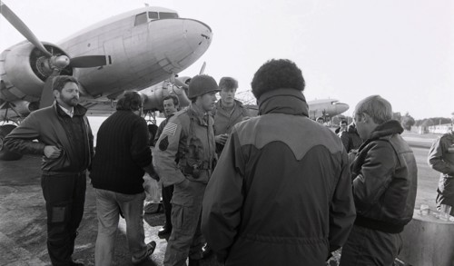 Filming 'Les uns et les autres'