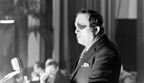 Premier meeting du Front National, le 7 novembre 1972