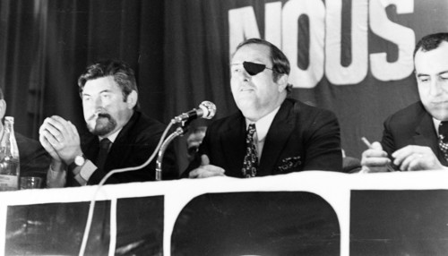 Premier meeting du Front National, le 7 novembre 1972