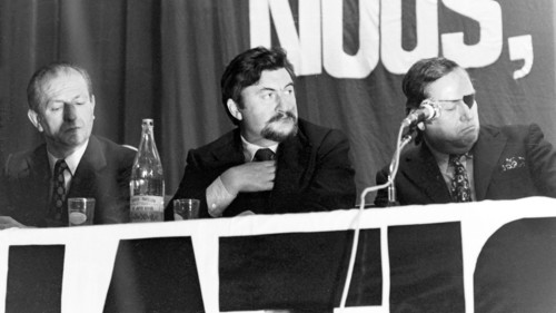 Premier meeting du Front National, le 7 novembre 1972
