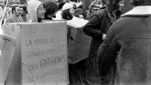 Manifestation du 1er mai 1973 à Paris