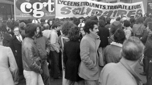 Manifestation du 1er mai 1973 à Paris