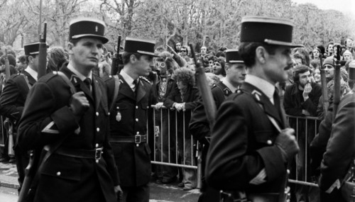 Anti-nuclear demonstration, Paris, 1973