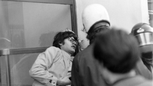 Manifestation des militants d'Ordre Nouveau, Paris, 1973