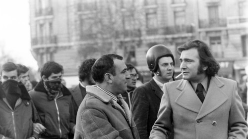 Manifestation des militants d'Ordre Nouveau, Paris, 1973