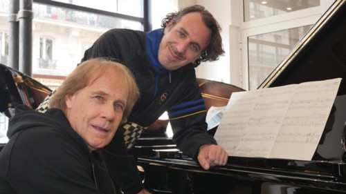 Richard Clayderman et Chilly Gonzales, 2023