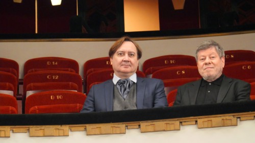 Michel Fau et Régis Laspalès