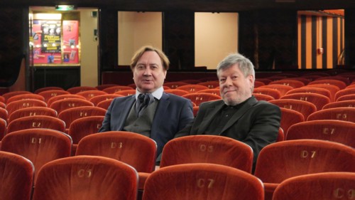 Michel Fau et Régis Laspalès