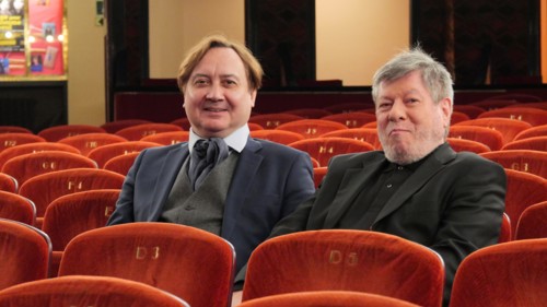 Michel Fau et Régis Laspalès