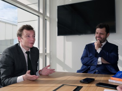 Charles Sapin et Thibault Muzergues