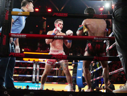 Thaïlande, match de boxe thaï