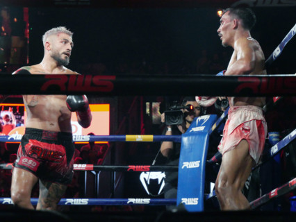 Thaïlande, match de boxe thaï