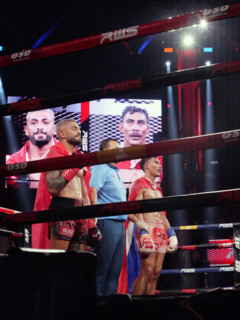 Thaïlande, match de boxe thaï