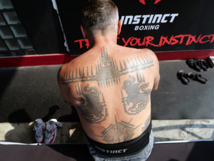 Le camp d’entraînement de boxe thaïlandaise Elite Fight Club du Francais Cédric Gautier