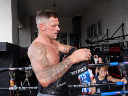 Le camp d’entraînement de boxe thaïlandaise Elite Fight Club du Francais Cédric Gautier