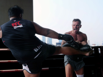 Le camp d’entraînement de boxe thaïlandaise Elite Fight Club du Francais Cédric Gautier
