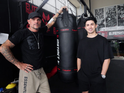 Le camp d’entraînement de boxe thaïlandaise Elite Fight Club du Francais Cédric Gautier